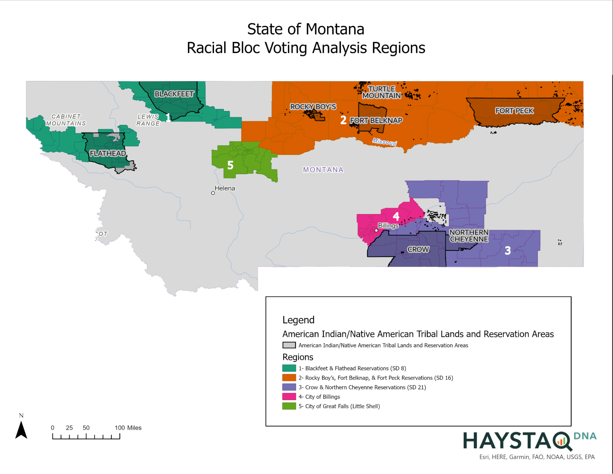 Report On Racial Bloc Voting Analysis For The State Of Montana 10032022 Haystaqdna 6673